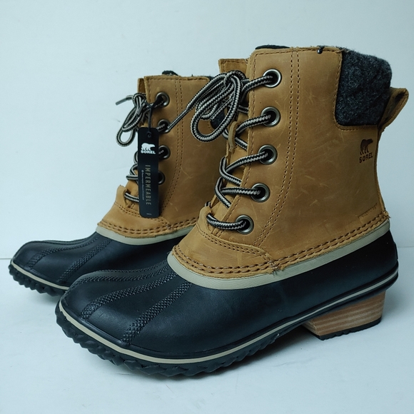 Sorel Shoes - Sorel Slimpack II Snow Winter Elk Womens Boot #New